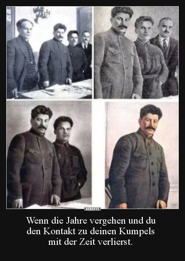 Wenn die Jahre vergehen und du den Kontakt zu deinen..