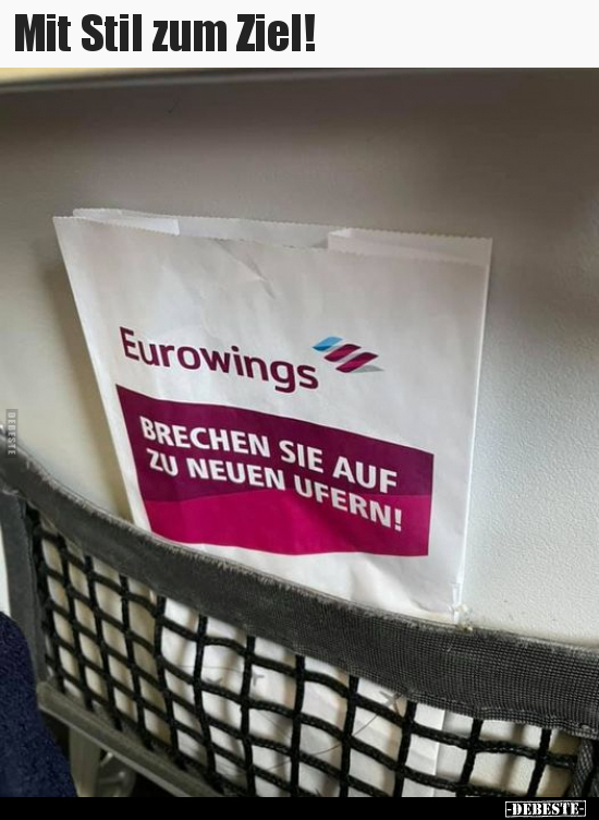 Mit Stil zum Ziel!..