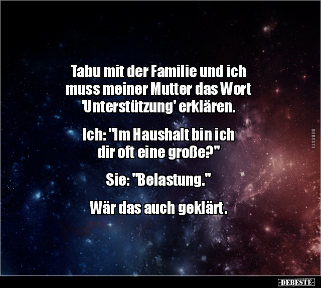 Tabu mit der Familie und ich muss meiner Mutter das Wort.. - Lustige Bilder | DEBESTE.de