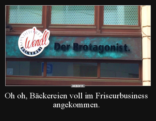 Oh oh, Bäckereien voll im Friseurbusiness angekommen... - Lustige Bilder | DEBESTE.de