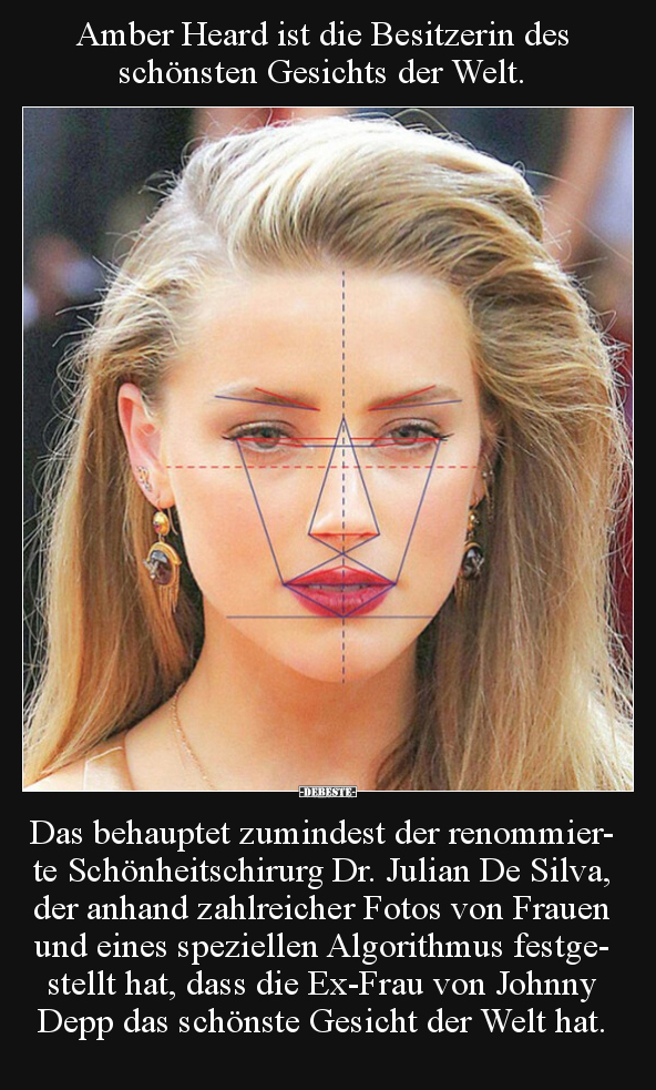 Amber Heard ist die Besitzerin des schönsten Gesichts der.. - Lustige Bilder | DEBESTE.de