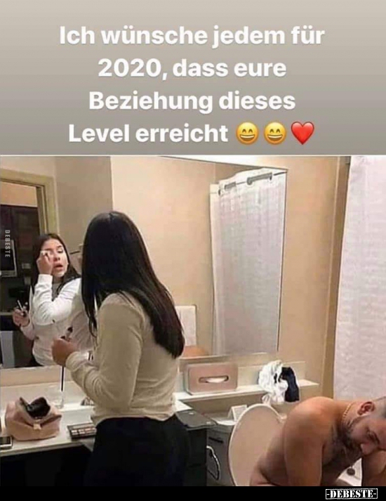 Ich wünsche jedem für 2020, dass eure Beziehung dieses..