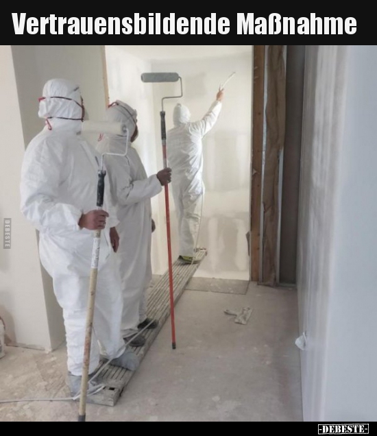 Vertrauensbildende Maßnahme..