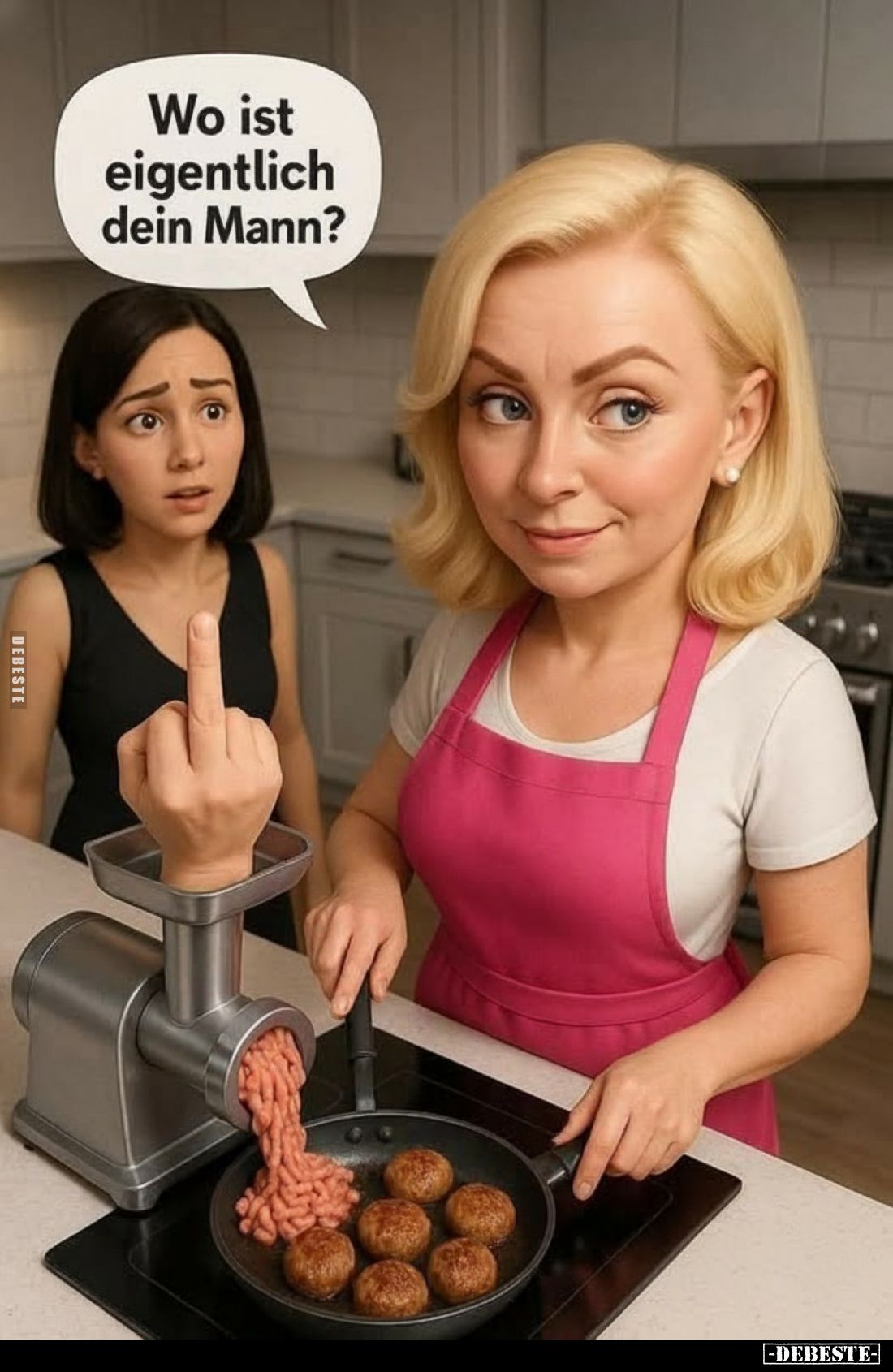 Wo ist eigentlich dein Mann?