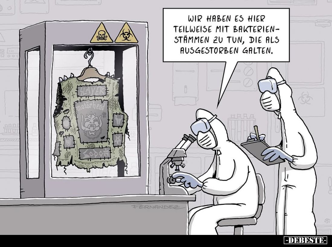 Wir haben es hier teilweise mit Bakterien-Stämmen zu tun, die als ausgestorben galten.