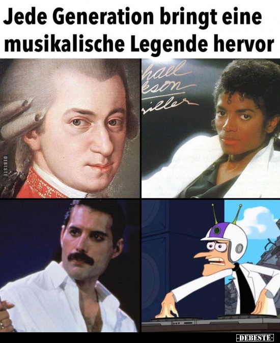 Jede Generation bringt eine musikalische Legende hervor..