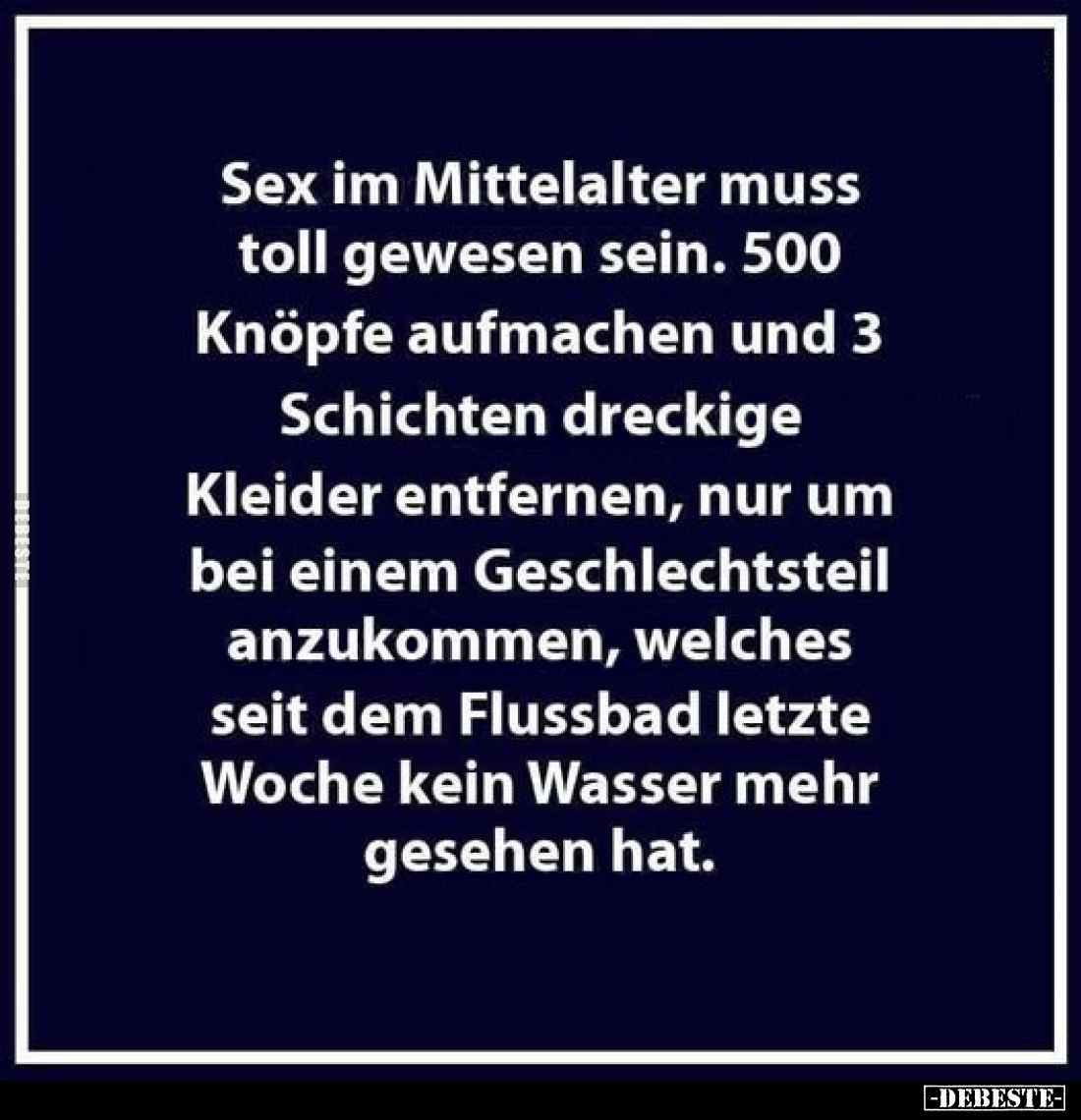 S*ex im Mittelalter muss toll gewesen sein.. - Lustige Bilder | DEBESTE.de