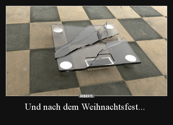 Und nach dem Weihnachtsfest