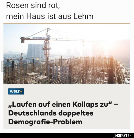 "Laufen auf einen Kollaps zu" - Deutschlands doppeltes.. - Lustige Bilder | DEBESTE.de