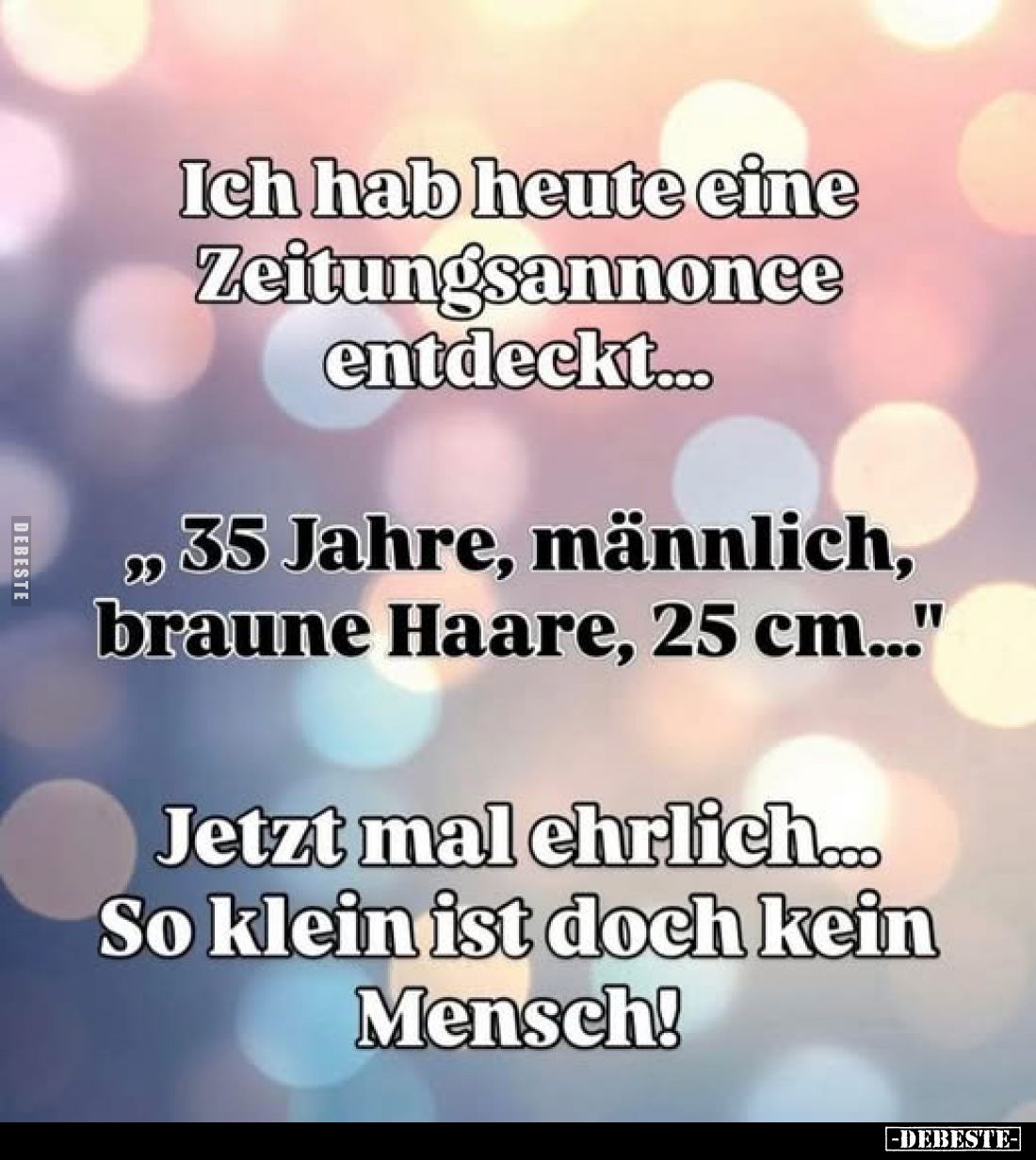 Ich hab heute eine Zeitungsannonce entdeckt... - Lustige Bilder | DEBESTE.de