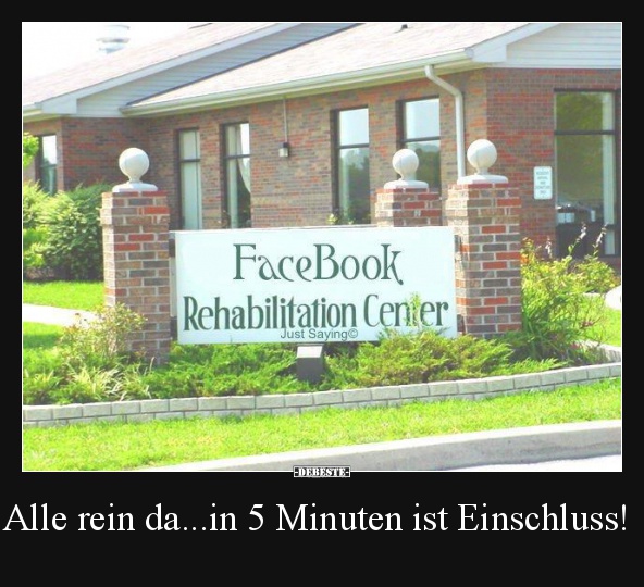 Alle rein da...in 5 Minuten ist Einschluss!