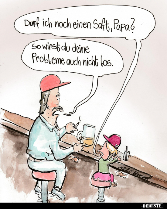 Darf ich noch einen Saft, Papa?.. - Lustige Bilder | DEBESTE.de