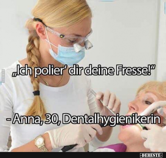 "Ich polier' dir deine Fresse!" - Lustige Bilder | DEBESTE.de