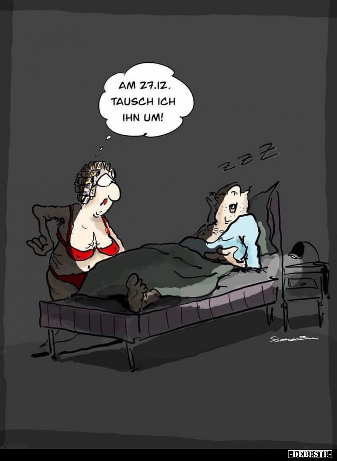 Am 27.12. tausch ich ihn um!