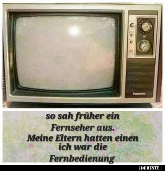 So sah früher ein Fernseher aus.. - Lustige Bilder | DEBESTE.de