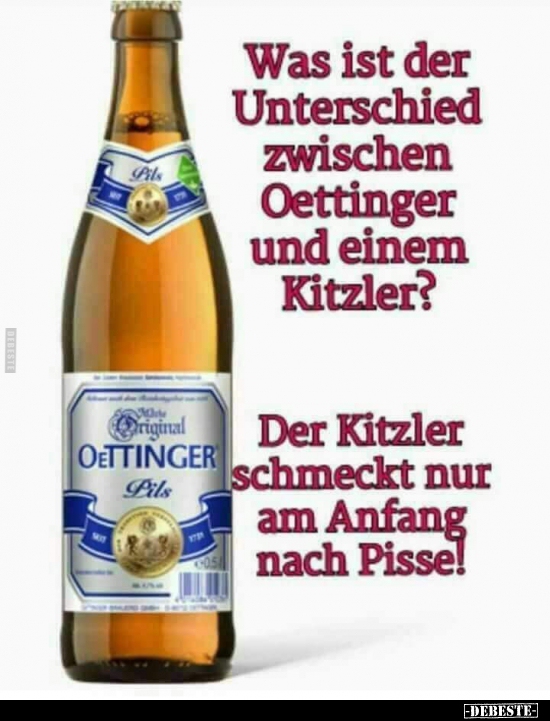 Was ist der Unterschied zwischen Oettinger und einem.. - Lustige Bilder | DEBESTE.de