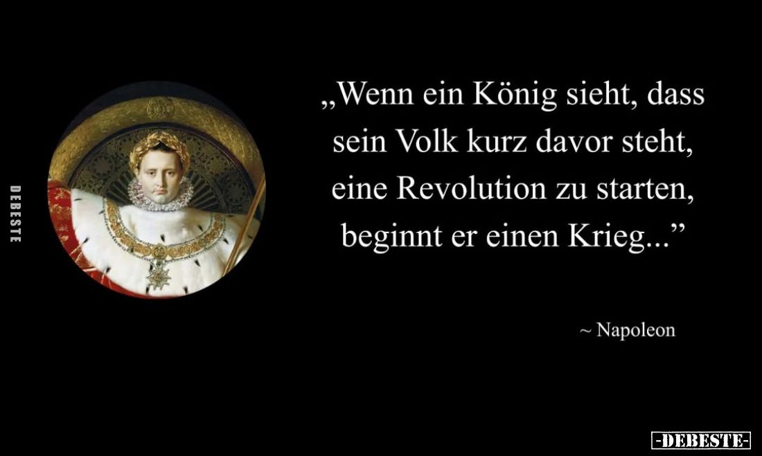 Wenn ein König sieht, dass sein Volk... - Lustige Bilder | DEBESTE.de