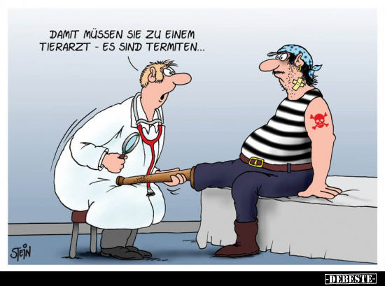 Damit müssen Sie zu einem Tierarzt.. - Lustige Bilder | DEBESTE.de