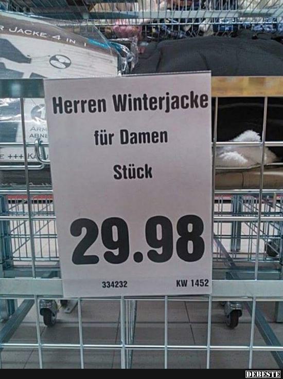 Herren Winterjacke für Damen..