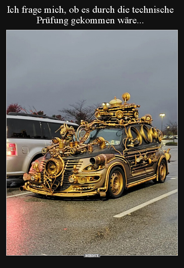 Ich frage mich, ob es durch die technische Prüfung gekommen wäre