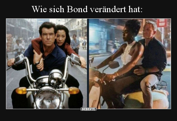 Wie sich Bond verändert hat.. - Lustige Bilder | DEBESTE.de