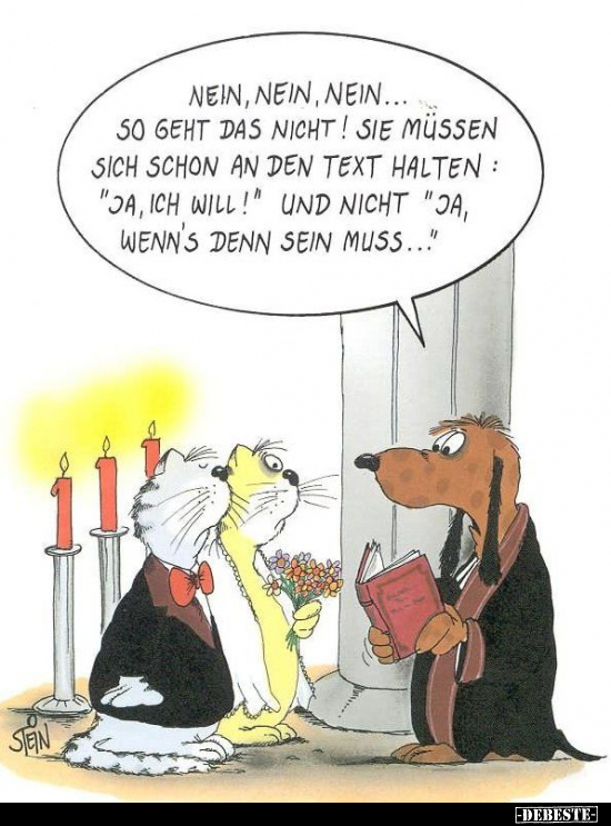 Nein, nein, nein... So geht das nicht! Sie müssen sich..