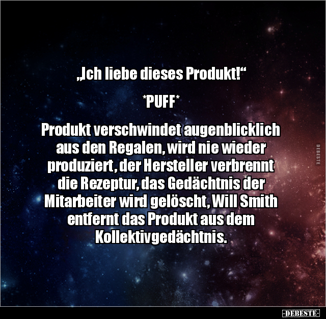"Ich liebe dieses Produkt!".. - Lustige Bilder | DEBESTE.de