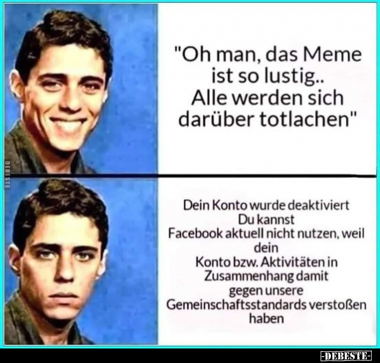 "Oh man, das Meme ist so lustig.. Alle werden sich darüber.." - Lustige Bilder | DEBESTE.de