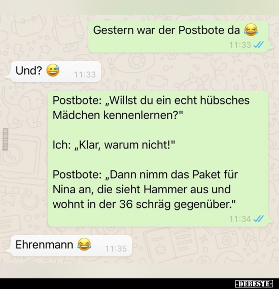 Gestern war der Postbote da.. - Lustige Bilder | DEBESTE.de