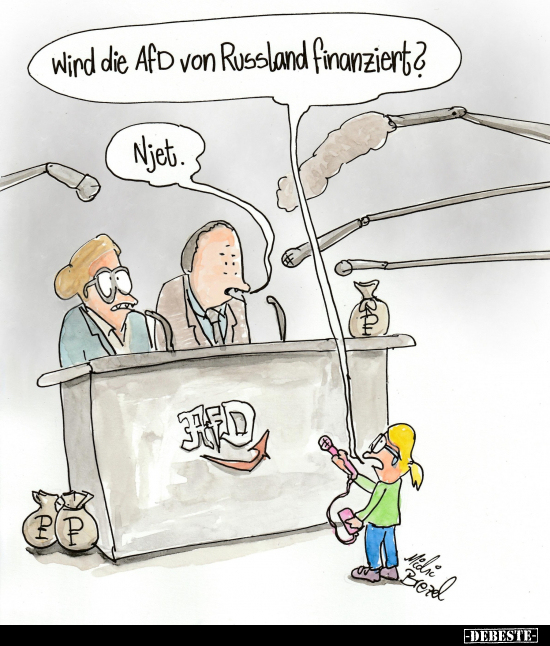 Wird die AfD von Russland finanziert?.. - Lustige Bilder | DEBESTE.de