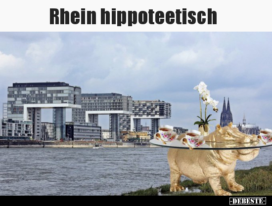 Rhein hippoteetisch.. - Lustige Bilder | DEBESTE.de