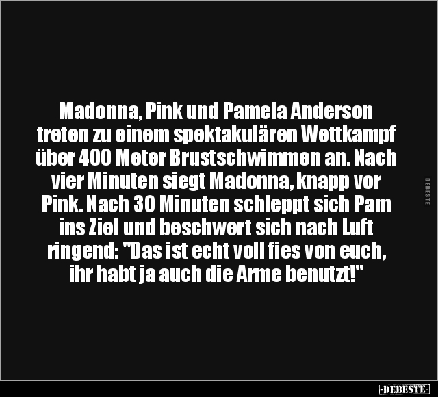 Madonna, Pink und Pamela Anderson treten zu einem.. - Lustige Bilder | DEBESTE.de