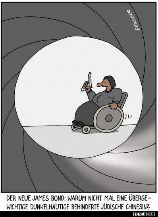 Der neue James Bond: Warum nicht mal eine übergewichtige.. - Lustige Bilder | DEBESTE.de