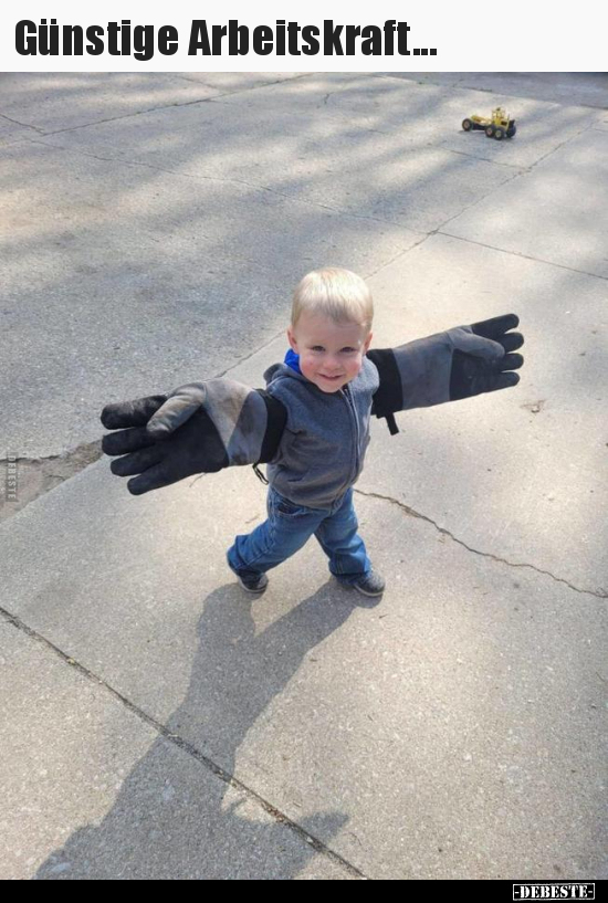Günstige Arbeitskraft...