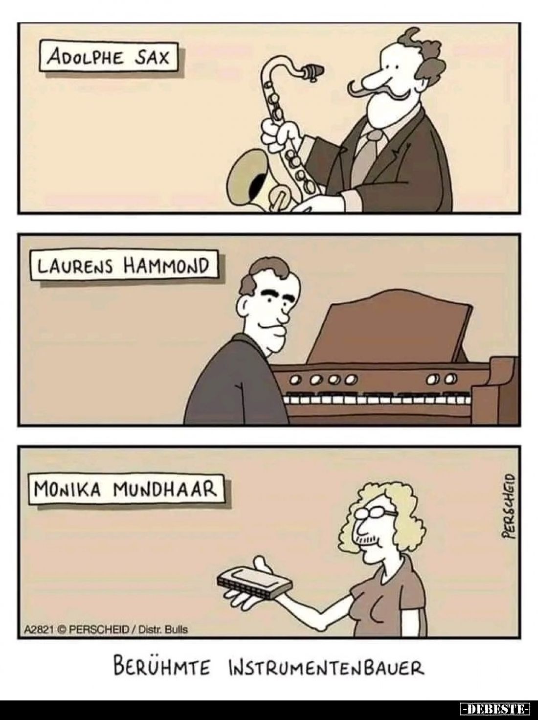 Berühmte Instrumentenbauer.