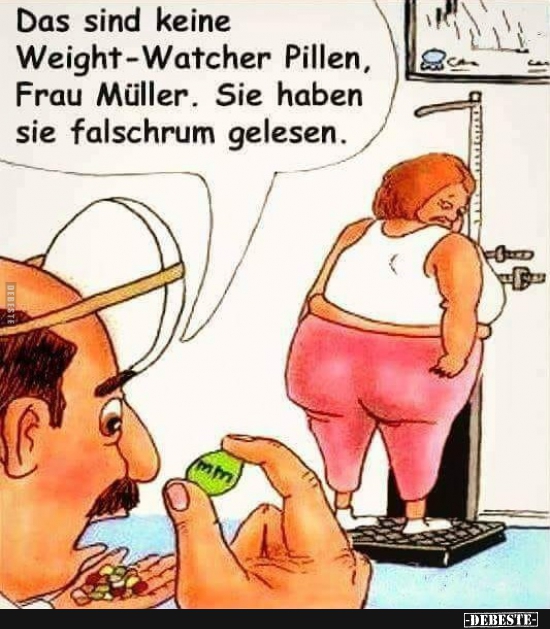 Das sind keine Weight-Watcher Pillen.. - Lustige Bilder | DEBESTE.de