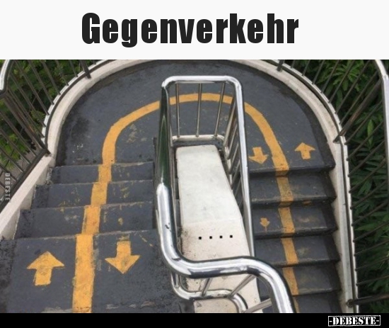 Gegenverkehr..