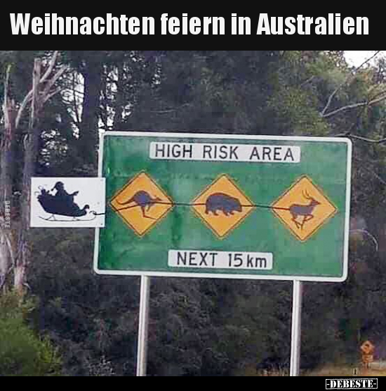 Weihnachten feiern in Australien..