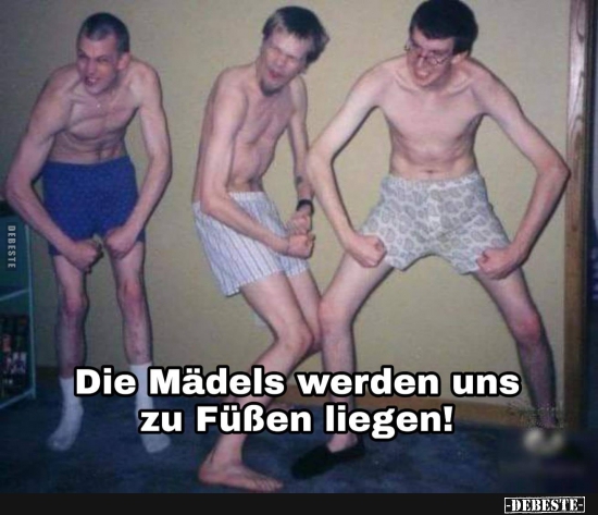 Die Mädels werden uns zu Füßen liegen! - Lustige Bilder | DEBESTE.de