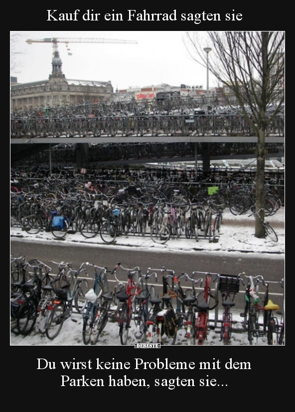 Kauf dir ein Fahrrad sagten sie.. - Lustige Bilder | DEBESTE.de