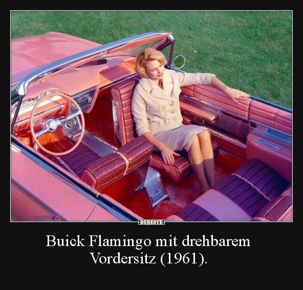 Buick Flamingo mit drehbarem Vordersitz (1961)... - Lustige Bilder | DEBESTE.de