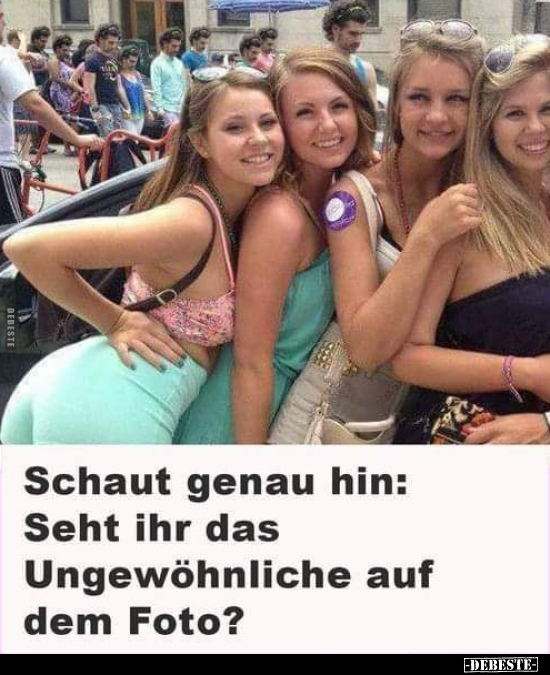 Schaut genau hin: Seht ihr das Ungewöhnliche auf dem.. - Lustige Bilder | DEBESTE.de