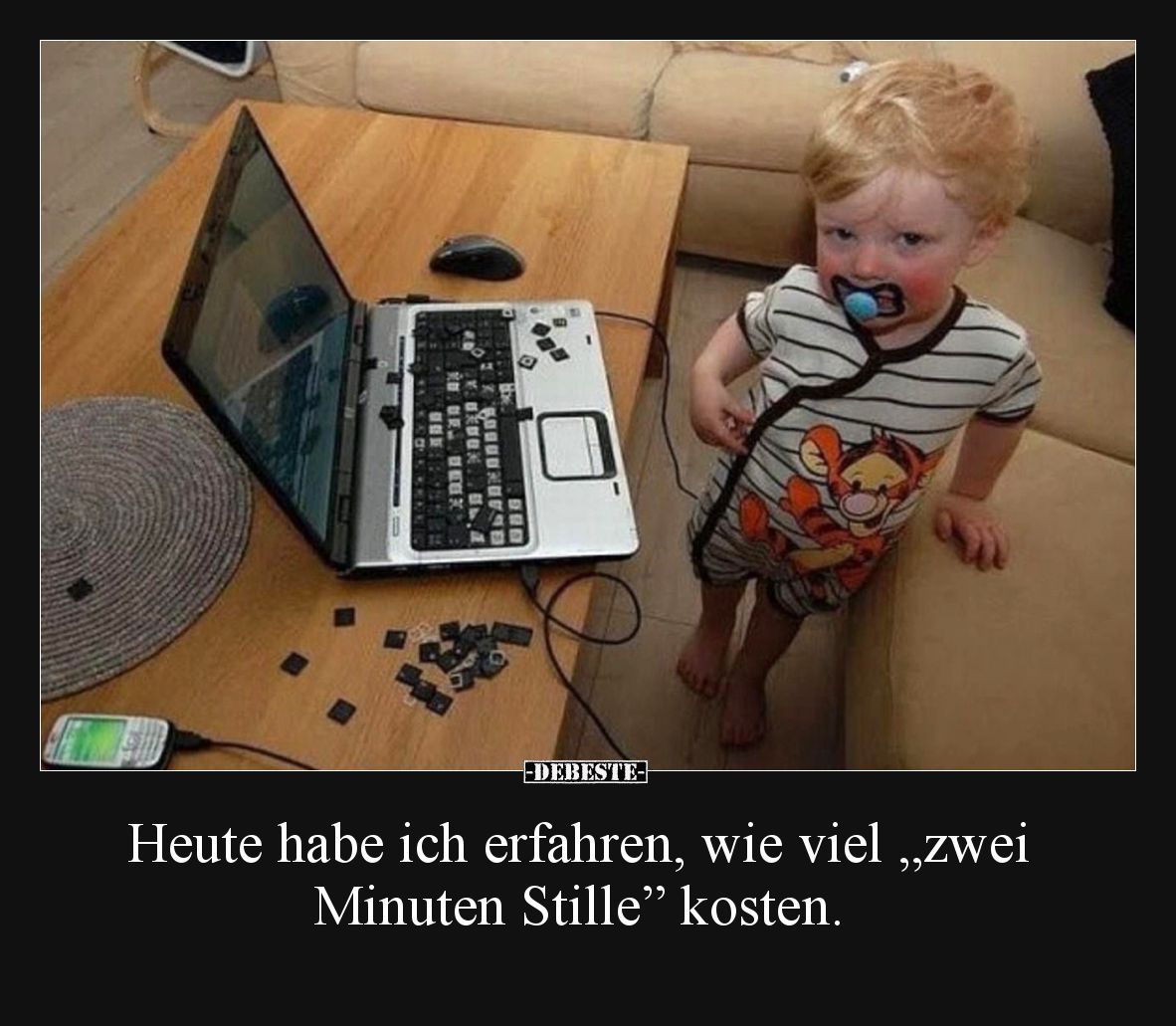 Heute habe ich erfahren, wie viel „zwei Minuten Stille” kosten.