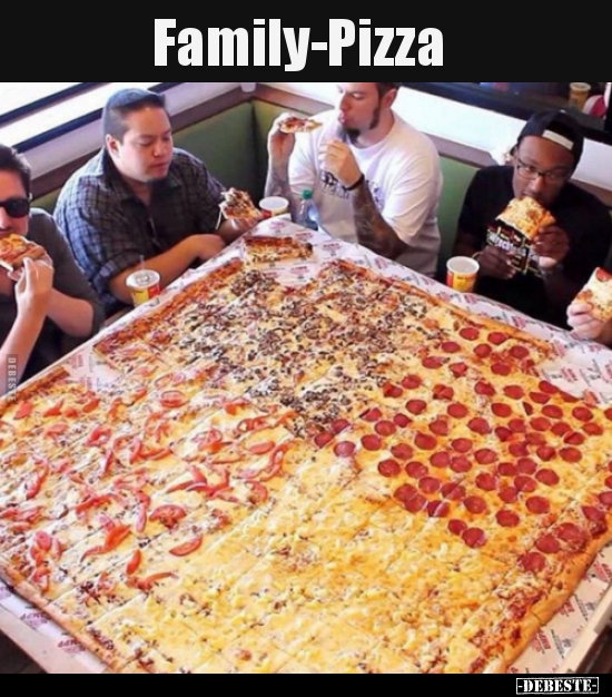 Family-Pizza.. - Lustige Bilder | DEBESTE.de