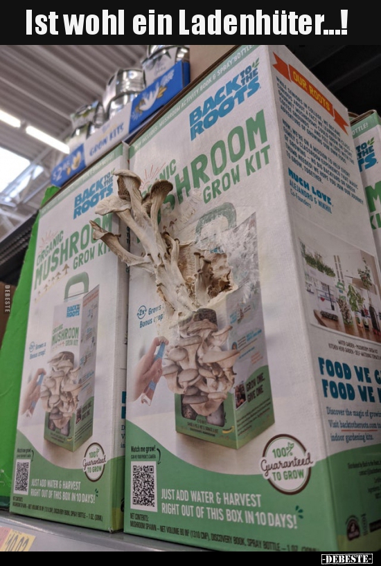 Ist wohl ein Ladenhüter...!..