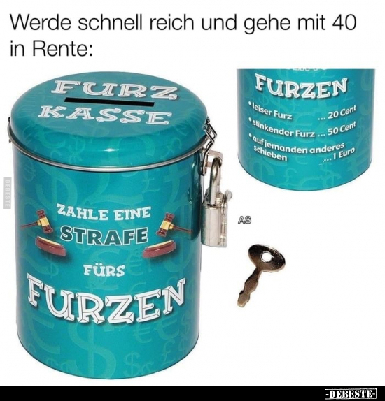 Werde schnell reich und gehe mit 40 in Rente: