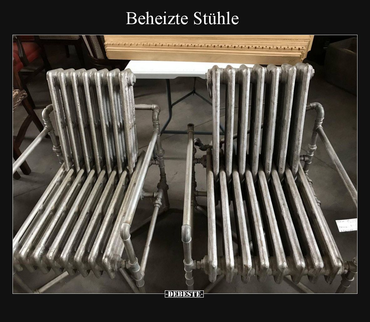 Beheizte Stühle