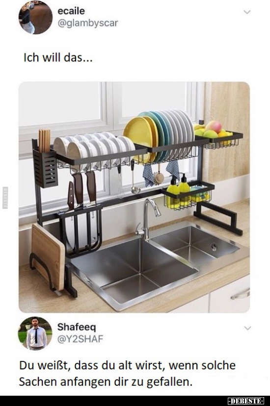 Du weißt, dass du alt wirst, wenn solche Sachen anfangen..