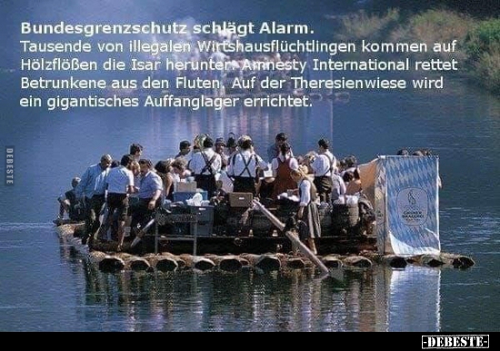Bundesgrenzschutz schlägt Alarm... - Lustige Bilder | DEBESTE.de