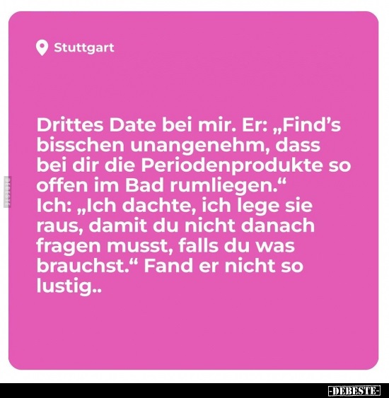 Drittes Date bei mir.. - Lustige Bilder | DEBESTE.de